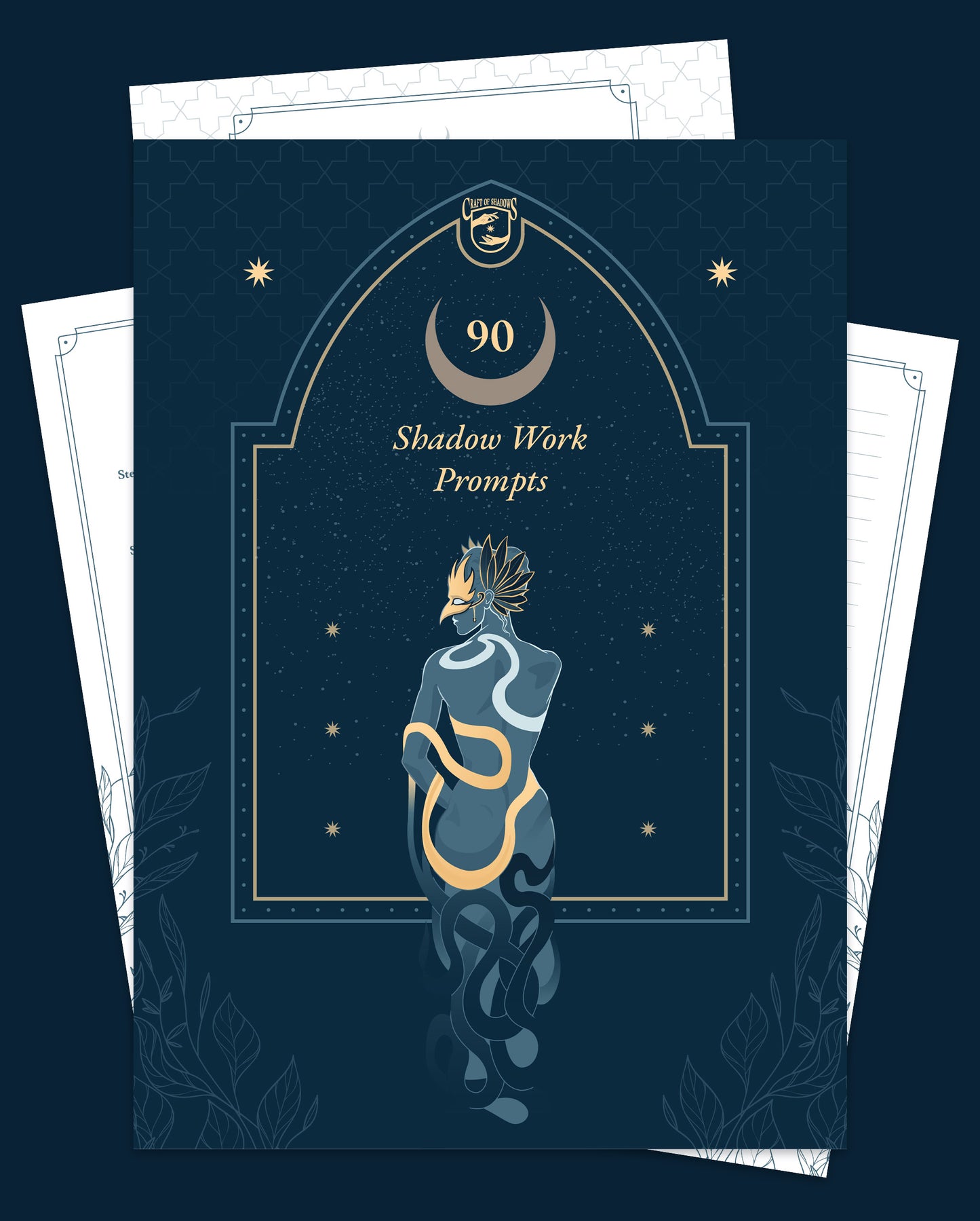 90 Shadow Work Prompts: From Darkness to Strength
